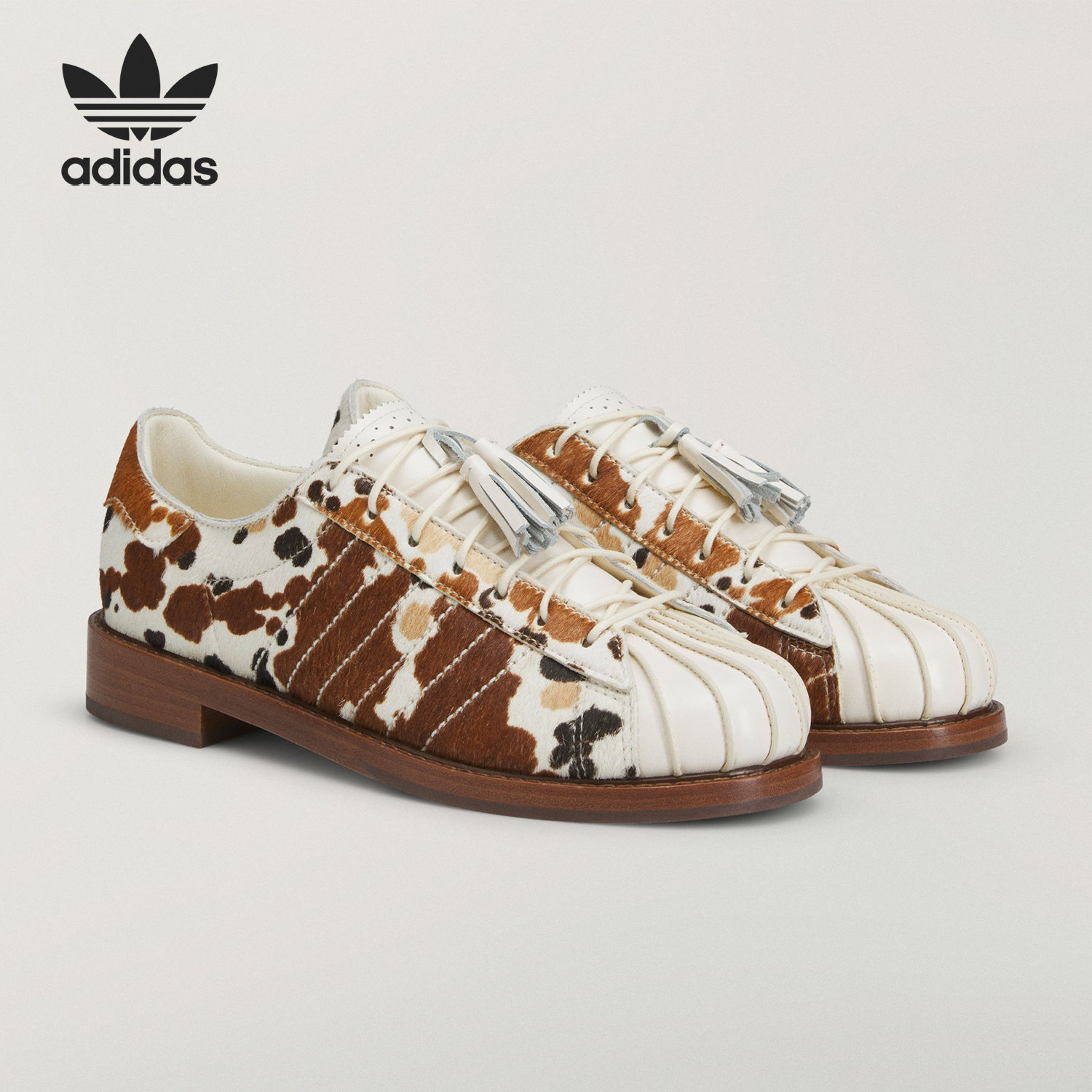 Adidas/阿迪达斯正品三叶草2026年男女款透气经典贝壳鞋JS5024