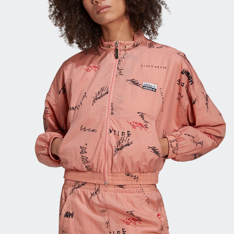 Adidas/阿迪达斯正品 三叶草2021时尚春季款 女子运动外套 GD3041