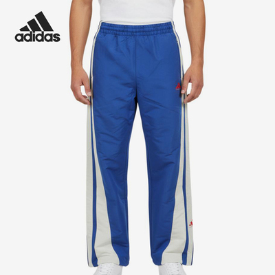 Adidas/阿迪达斯正品WVPANTS拼色中腰松紧裤经典休闲裤长裤KF2063