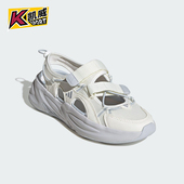 阿迪达斯正品 OZWAVE SANDAL女士经典 Adidas 魔术贴透气凉鞋 JS4576