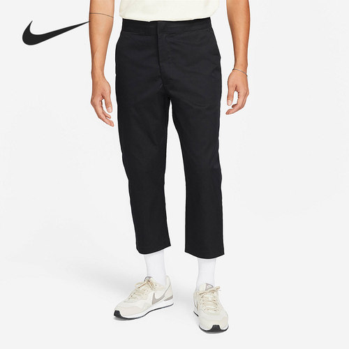 Nike/耐克正品男子舒适针织运动休闲直筒九分长裤 DD7033-240