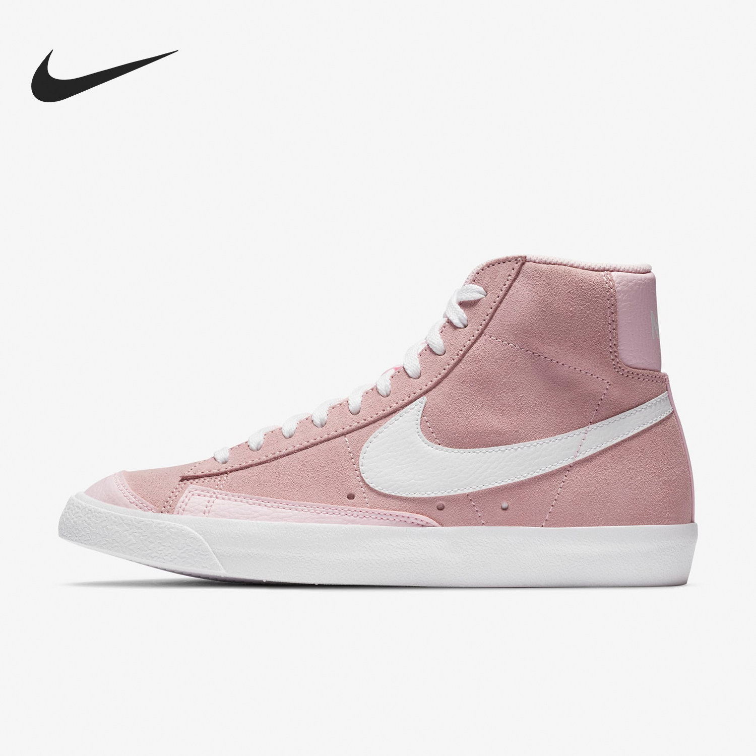 Nike/耐克正品休闲女士时尚高帮耐磨防滑系带板鞋DC1423-600
