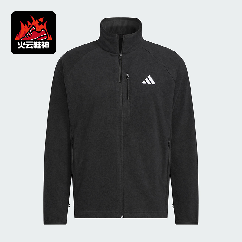 Adidas/阿迪达斯正品FLEECE JACKET男女休闲保暖日常外套KF5212