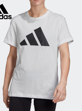 Adidas/阿迪达斯正品 W UR Tee新款女子运动型格短袖T恤 GK3347