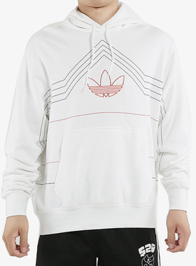 Adidas/阿迪达斯正品 新款 三叶草男子运动卫衣套头衫DV3102