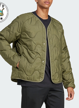 Adidas/阿迪达斯正品秋冬新款男士保暖运动休闲棉服JD1095