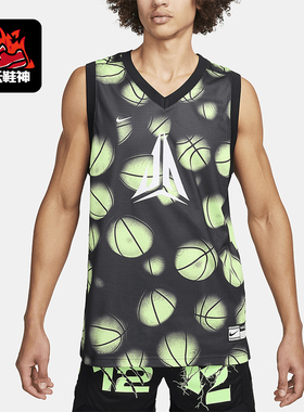 Nike/耐克正品男士V领无袖休闲经典运动休闲篮球背心FN2977-337