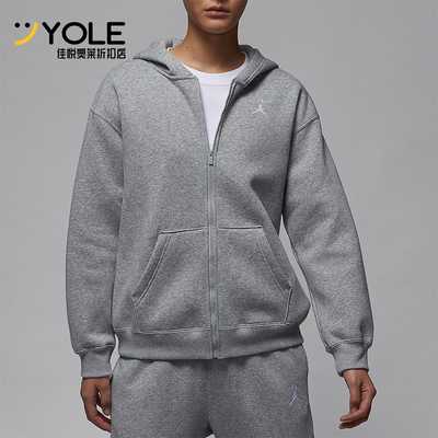 耐克女士运动连帽口袋休闲外套