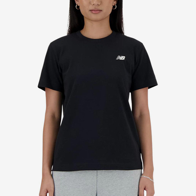 New Balance/NB正品2025新款女子简约百搭运动短袖T恤WT41509-BK