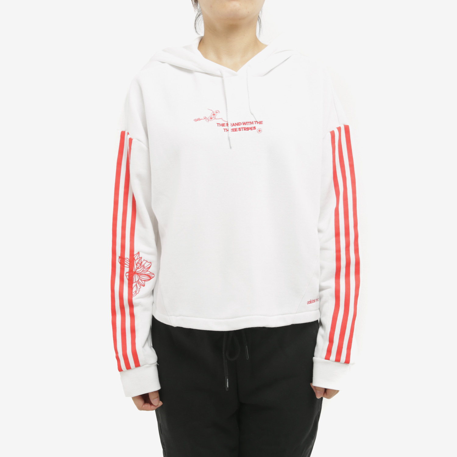 Adidas/阿迪达斯正品 W SWEAT HD 女子休闲运动卫衣套头衫DZ7600