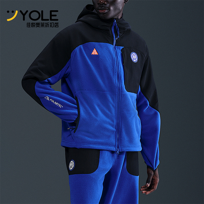 Nike/耐克正品春秋男士运动复古柔软亲肤拉链夹克外套IB3850-010