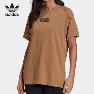 阿迪达斯正品 T恤 三叶草 运动休闲女子短袖 GT5995 当季 Adidas