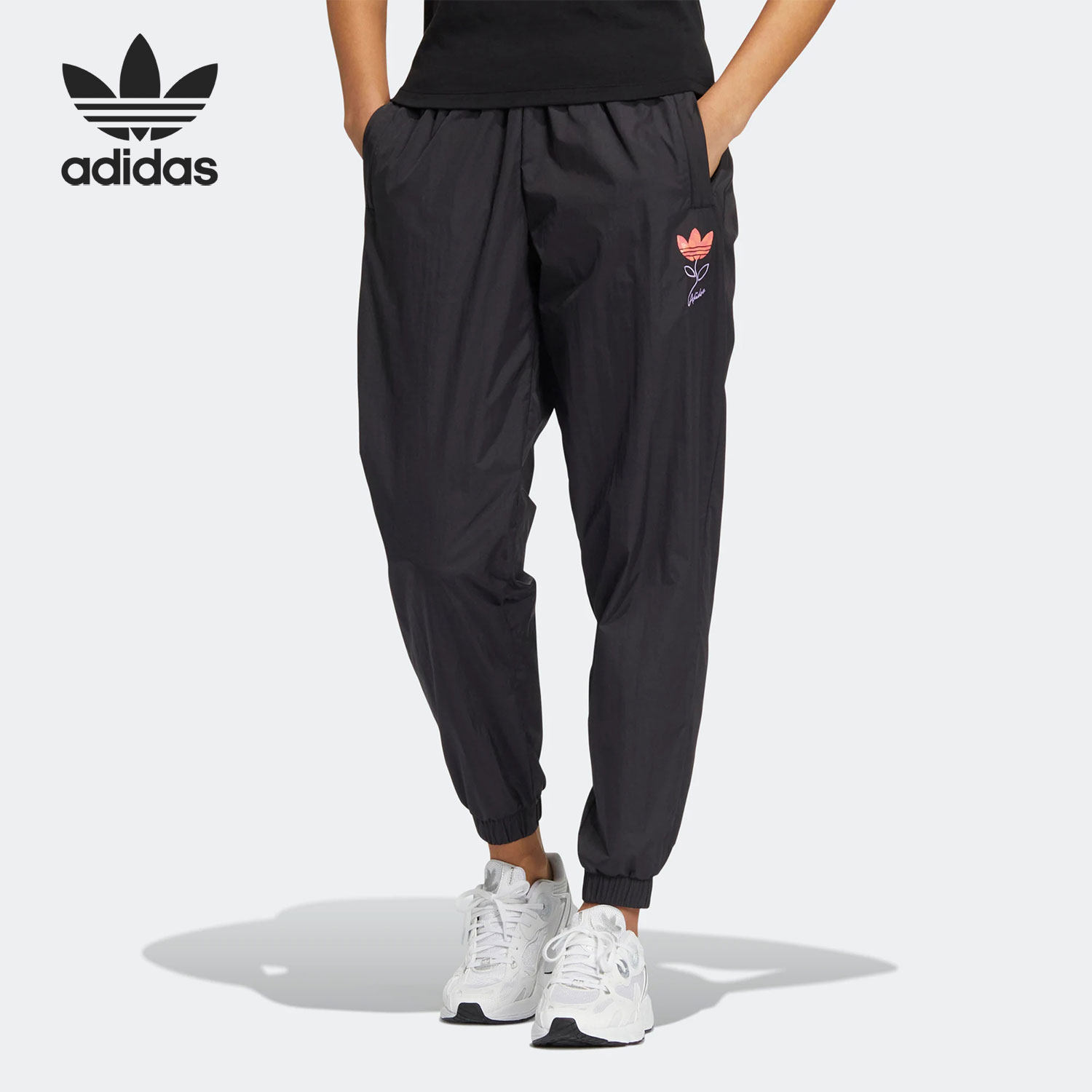Adidas/阿迪达斯正品三叶草当季新款女子运动长裤HP0081