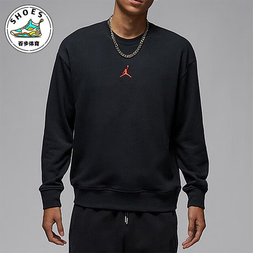 Nike/耐克正品JORDAN男士针织圆领运动训练卫衣IB5605-010