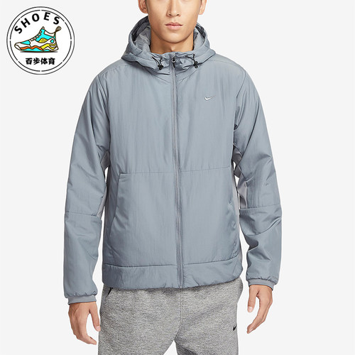 Nike/耐克正品冬季男士经典保暖休闲连帽宽松棉服外套FB7545-084