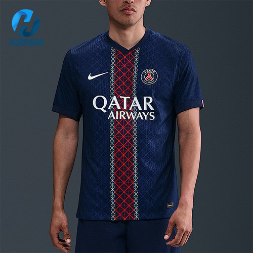 Nike/耐克正品2025夏季款男士足球拼接训练经典球衣HJ4547-411