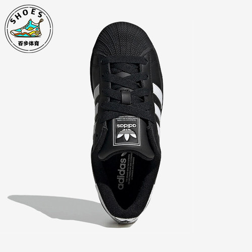 Adidas/阿迪达斯正品三叶草女士厚底复古经典低帮运动板鞋JH9977