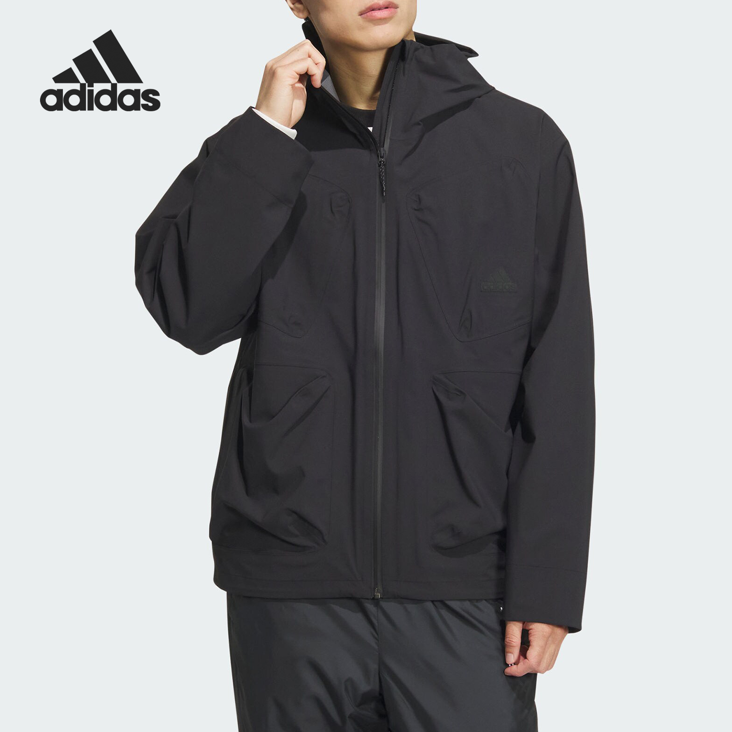 阿迪达斯男士运动户外外套