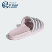 休闲拖鞋 Adidas 时尚 2026年女士日常简约经典 JP9122 阿迪达斯正品