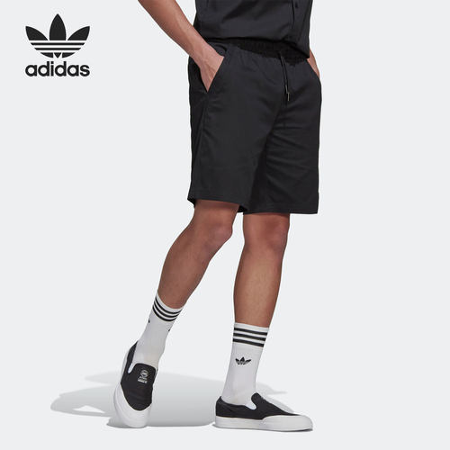 Adidas/阿迪达斯正品三叶草当季新款男子梭织短裤HT1652