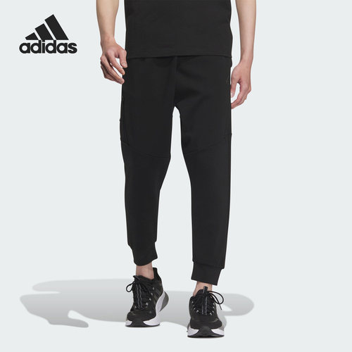 Adidas/阿迪达斯正品秋季新款男士针织束脚运动休闲裤IP4919