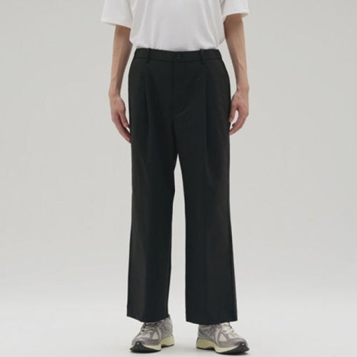 New Balance新百伦正品MET24男系带中腰阔腿休闲裤AMP45003-BK