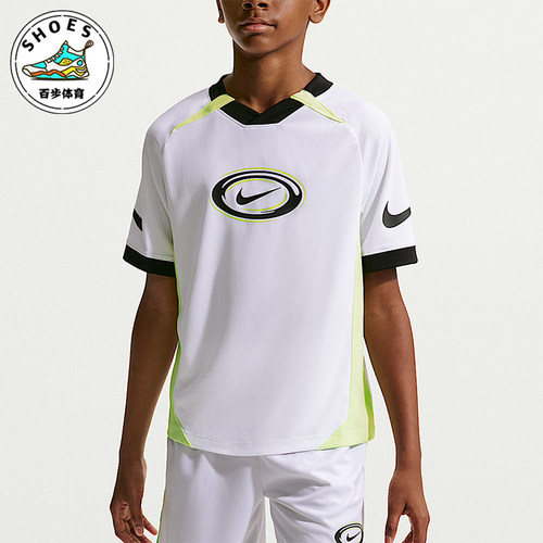 Nike/耐克正品大童透气运动休闲圆领套头短袖T恤IF2504-100