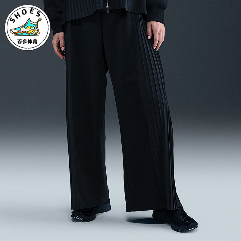 Nike/耐克正品2026春季款女士直筒针织经典运动长裤IM7460-010 - 实物图