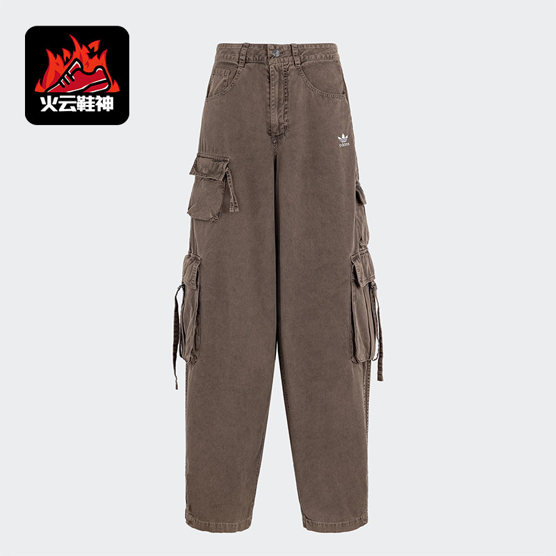 Adidas/阿迪达斯正品ESENTIALSENTIALS女士工装长裤KD4113图片