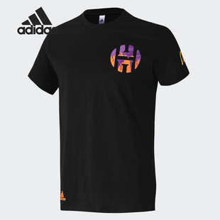 圆领篮球运动短袖 Adidas 阿迪达斯正品 男子夏季 GJ8580 T恤