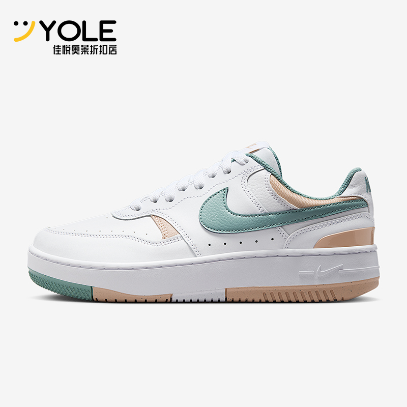 Nike/耐克正品2025冬季款女士日常耐磨拼接低帮运动鞋DX9176-118