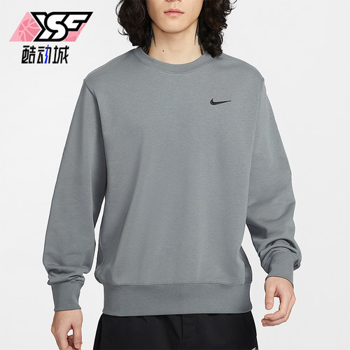 Nike/耐克正品Club男士休闲刺绣圆领套头耐穿运动卫衣IR0104-084