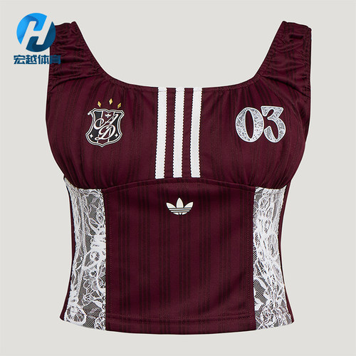 Adidas/阿迪达斯正品三叶草女士亲肤时尚复古柔软休闲T恤KU4751