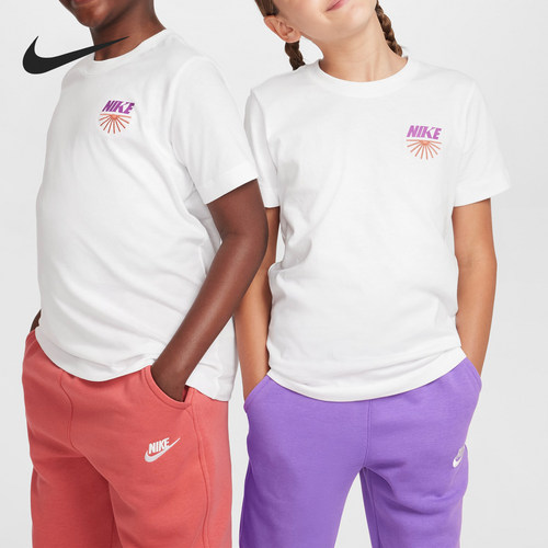 Nike/耐克大童休闲运动短袖