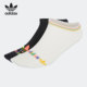 三叶草男女休闲运动短筒袜三双装 Adidas 阿迪达斯正品 HL1709