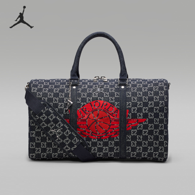Nike/耐克正品Jordan Monogram男士潮流复古经典行李包IW1552-455