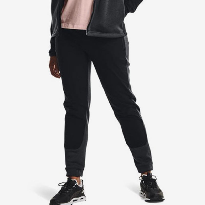 UA/安德玛正品运动女士休闲系带针织时尚潮流抓绒长裤1366042-001