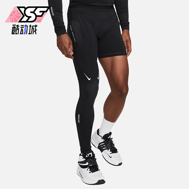 Nike/耐克正品2025男士透气修身训练单腿篮球运动裤DN0003-010