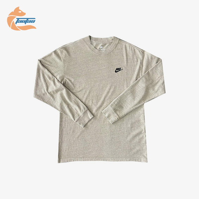 Nike/耐克正品春季男士针织透气套头宽松休闲运动长袖DX1002-250