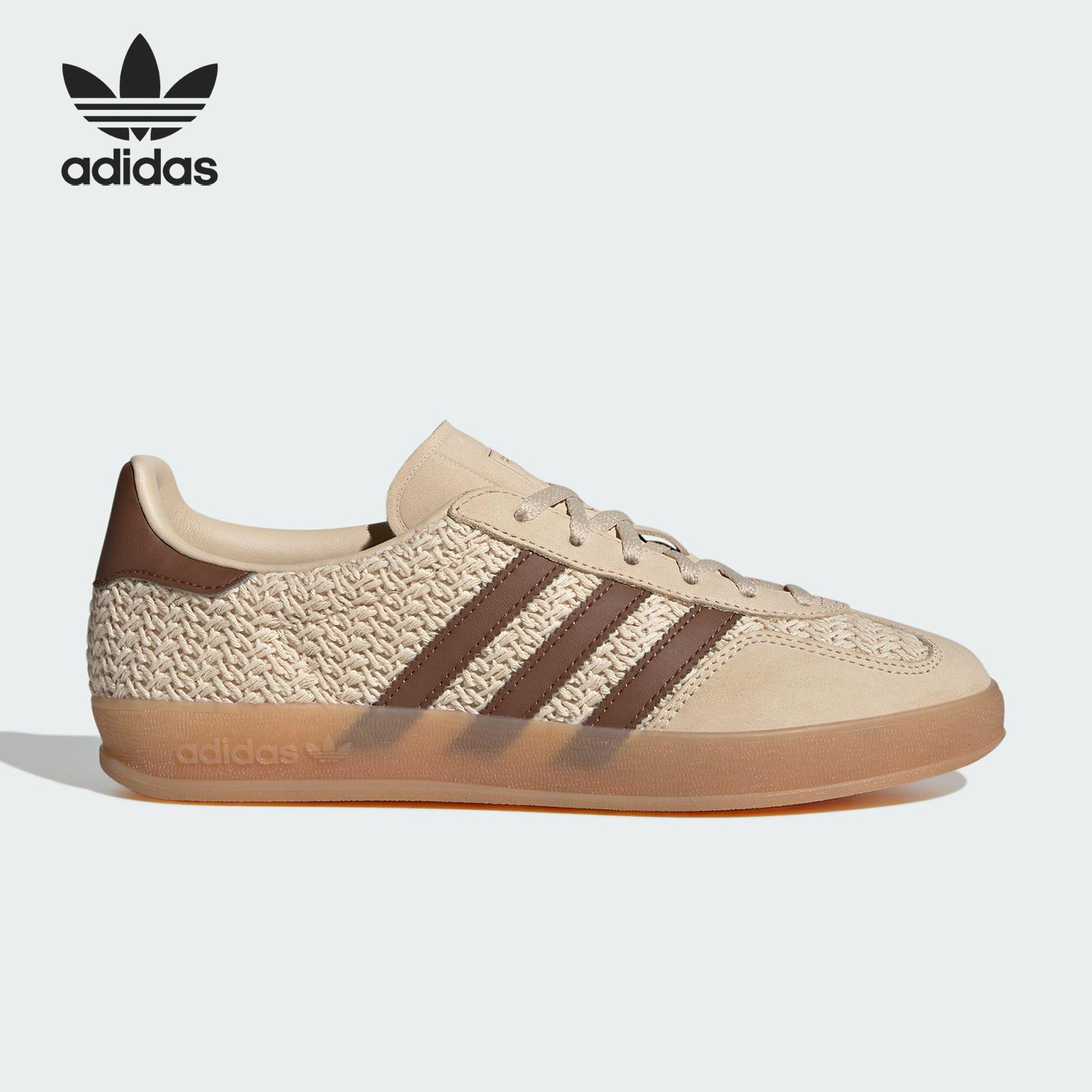 Adidas/阿迪达斯正品三叶草女士轻便复古透气经典休闲板鞋JS1418