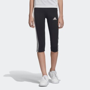 Adidas/阿迪达斯正品女大童 TR EQ 3S 34T clima打底裤DV2760