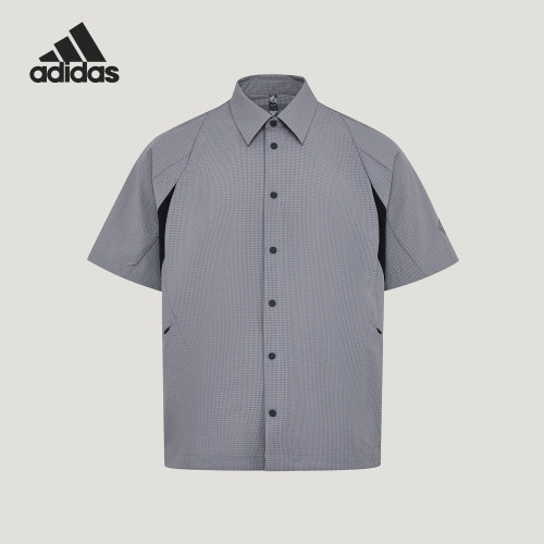 Adidas/阿迪达斯正品FOSHORTSLEVET-SHIRT男经典短袖衬衫KY5647