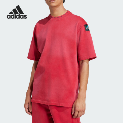Adidas/阿迪达斯正品26夏EQT TEE男士复古水洗系列短袖T恤JP4960