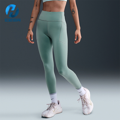 Nike/耐克正品Swift 女士休闲高腰跑步针织运动紧身裤HJ2253-017