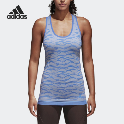 Adidas/阿迪达斯正品 夏季新款女子训练运动健身背心 CF5138