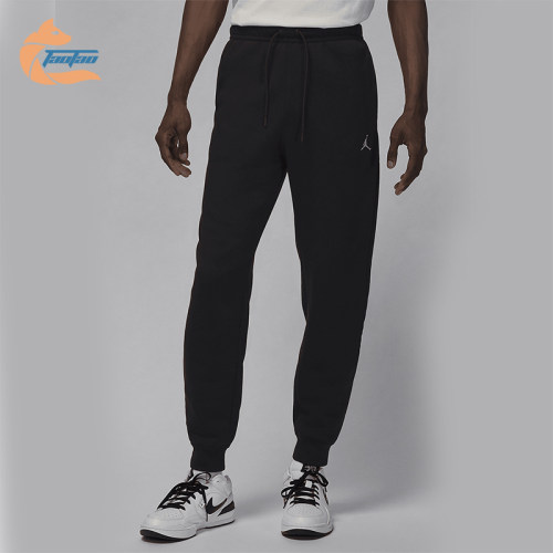Nike/耐克正品JORDAN男士休闲束脚刺绣运动针织长裤FV7277-010