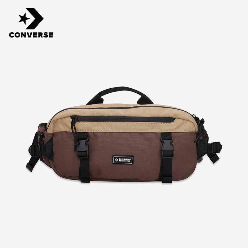 Converse匡威正品春季新款男女同款休闲手提斜跨腰包10022101,运动包/户外包/配件,腰包,淘宝优惠券,粉丝福利购,淘宝优惠卷