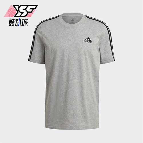 Adidas/阿迪达斯正品ESENTIALSENTIALSTE男士经典短袖T恤GL3735