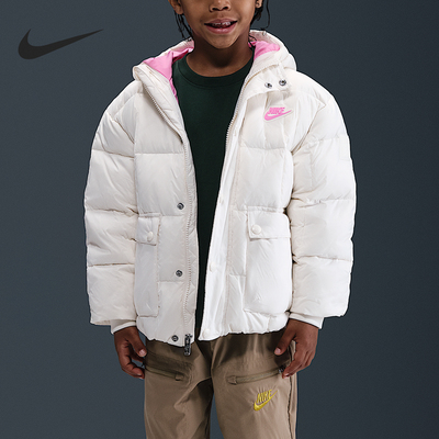 Nike/耐克正品Premium小童柔软时尚简约休闲羽绒服IQ9995-133