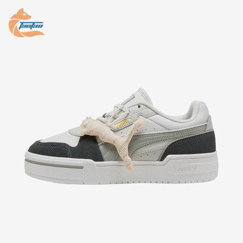 Puma/彪马正品女士舒适简约耐磨系带厚底休闲板鞋398456-02